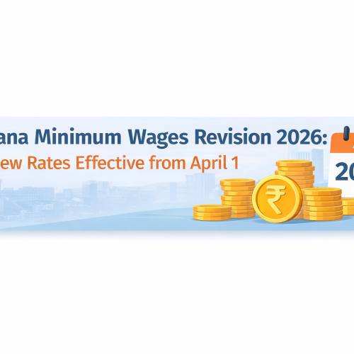 Haryana Minimum Wages Revision 2026