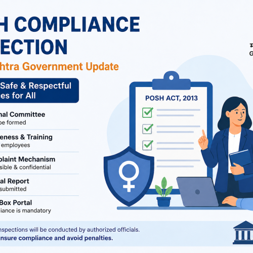 POSH Compliance Inspection – Maharashtra Government Update