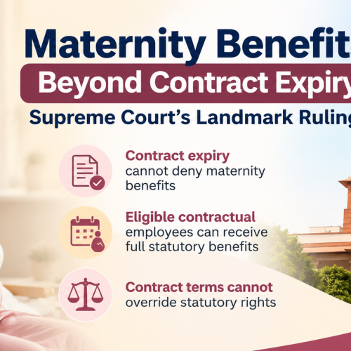 Supreme Court Ruling on Maternity Benefits for Contractual Employees