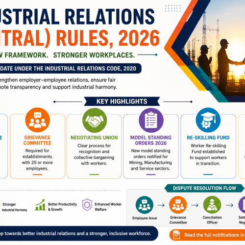 Industrial Relations (Central) Rules, 2026