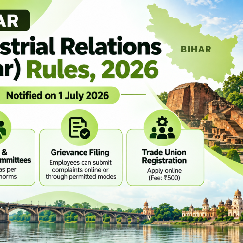 Industrial Relations (Bihar) Rules, 2026