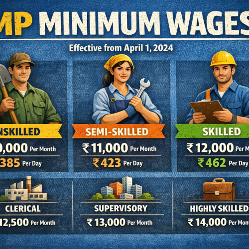 Madhya Pradesh Revised Minimum Wages (April 2026 – September 2026)