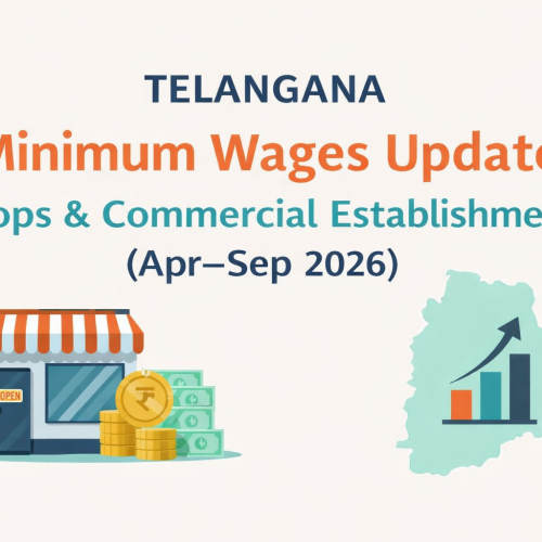 Telangana Minimum Wages Update