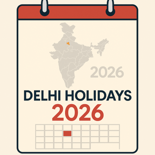 Delhi Holidays List 2026 – Official Gazette Notification