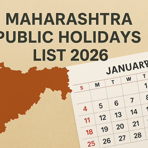 Maharashtra Public Holidays List for 2026 – Official Notification