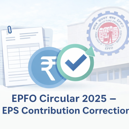 EPFO Circular 2025: Rectification of Erroneous EPS Contributions