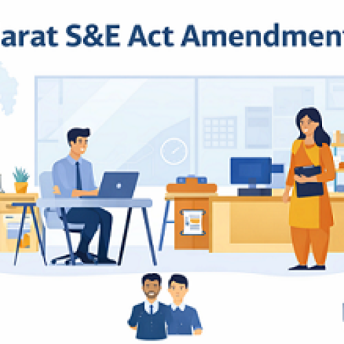 Gujarat Shops & Establishments Act Amendment 2025 – Simple Overview