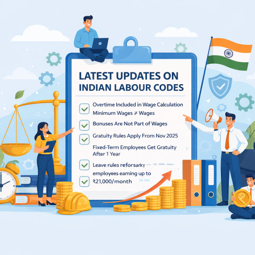 LATEST UPDATES ON LABOUR CODES