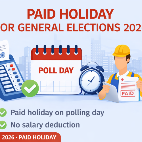 PAID HOLIDAY FOR GENERAL ELECTIONS 2026