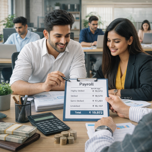 Karnataka Revised Minimum Wages 2026–27 (Shops & Commercial Establishments)