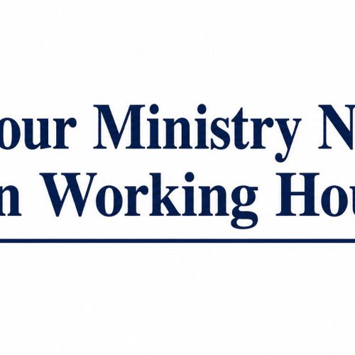 New Labour Ministry Notification on Working Hours