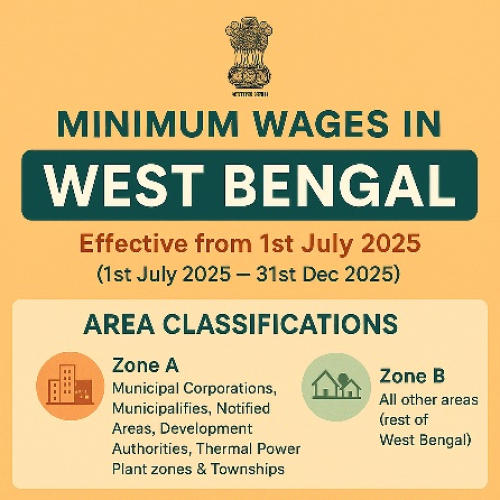 West Bengal Minimum Wages Revised (Jan–June 2026)