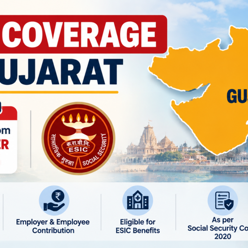 Gazette Notification: ESIC Coverage in Gujarat