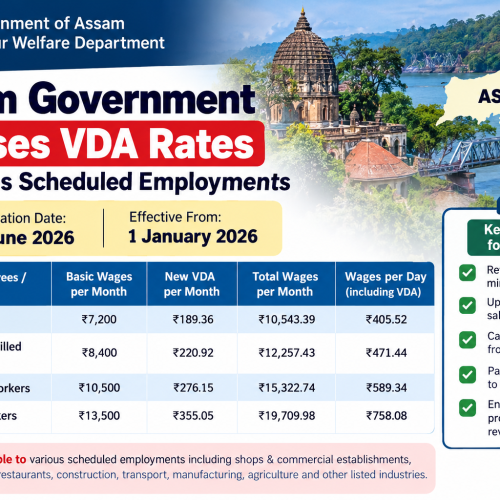 Assam Government Revises VDA Rates from 1 January 2026