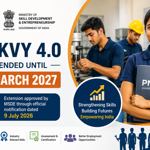 PMKVY 4.0 Extended Till 31 March 2027