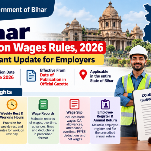 Bihar Code on Wages Rules, 2026 – Simple Guide for Employers